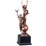 Victory Couple Resin Sculpture