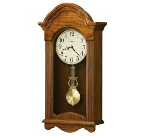 Howard Miller Cherry Bordeaux Finish Wall Clock