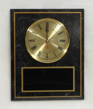 Wall Clock with 5” Gold Quartz movement