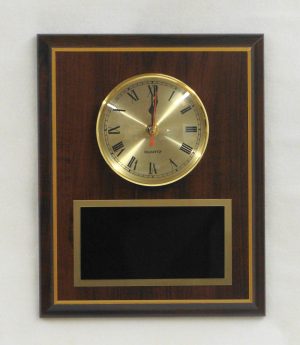 Wall Clock with 3” Gold Quartz movement Clock