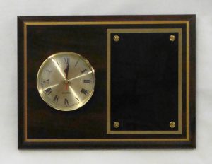 Gold Quartz movement Presentation Wall Clock