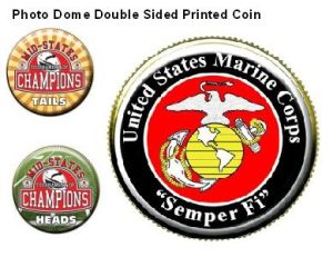 Photo Dome Double Sided Epoxy Dome Coins