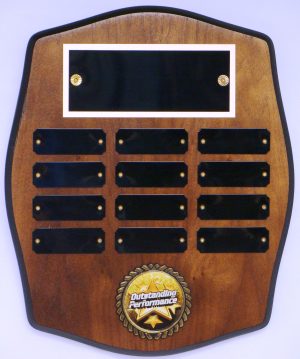 PERPETUAL PLAQUE with Emblem Insert