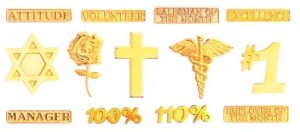 Recognition & Service Pins