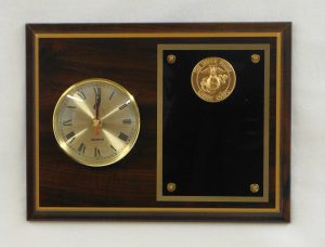 Wall Clock with 3” Round Clock Dial with your choice of EMBLEM