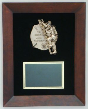 FIRE THEME SOLID BRONZE DIE-CAST FRAME SM19-F