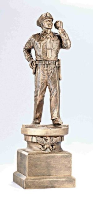POLICEMAN RESIN FIGURE  •  13” Height