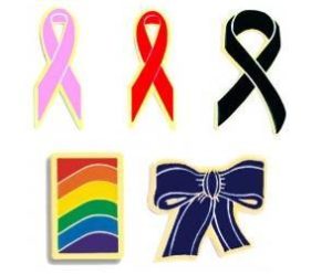 Support Lapel Pins