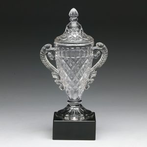 Crystal CUP mounted on Marble Base